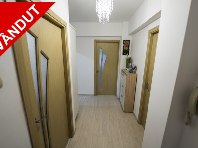 2 camere decomandate, 61,39mp, centrala proprie an 2014, mobilat