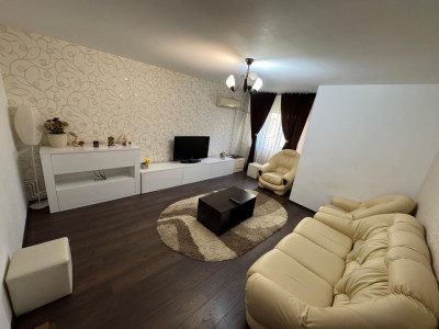 3 camere, centrala proprie, 2 grupuri sanitare, complet mobilat si utilat!